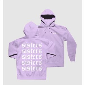 Lavender hoodie Larger James Charles